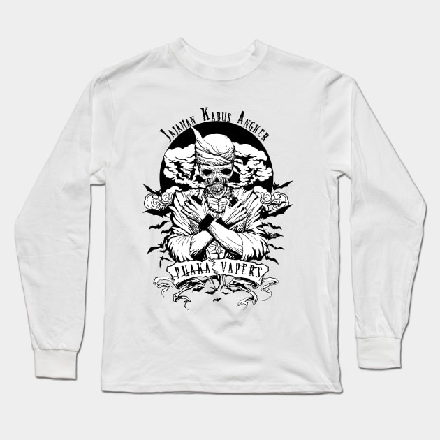 VAPERS NUSANTARA Long Sleeve T-Shirt by ROSAIMAN